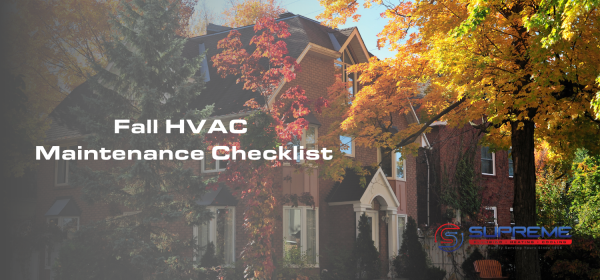 Fall HVAC Maintenance Checklist Blog Header