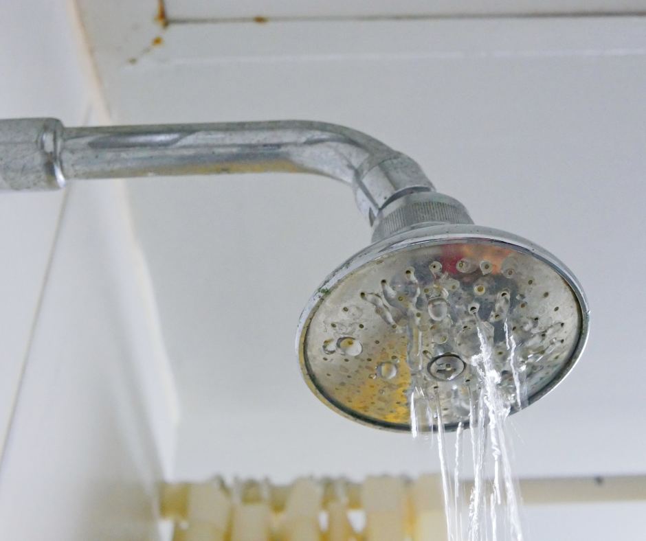 hard water on shower hard water on shower