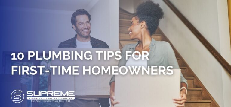 10 plumbing tips for first-time homeowners blog header
