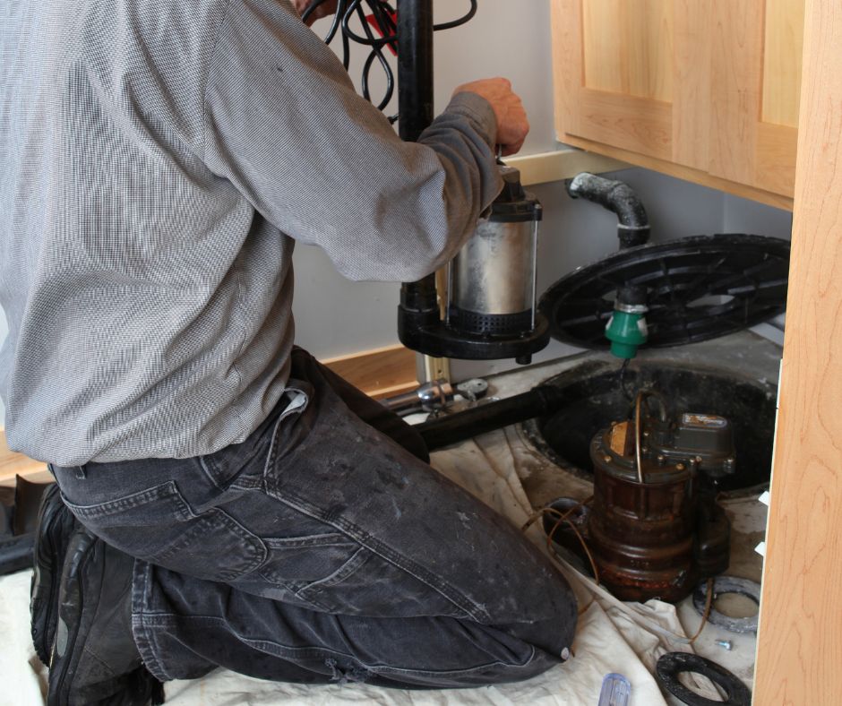 testing sump pump in home