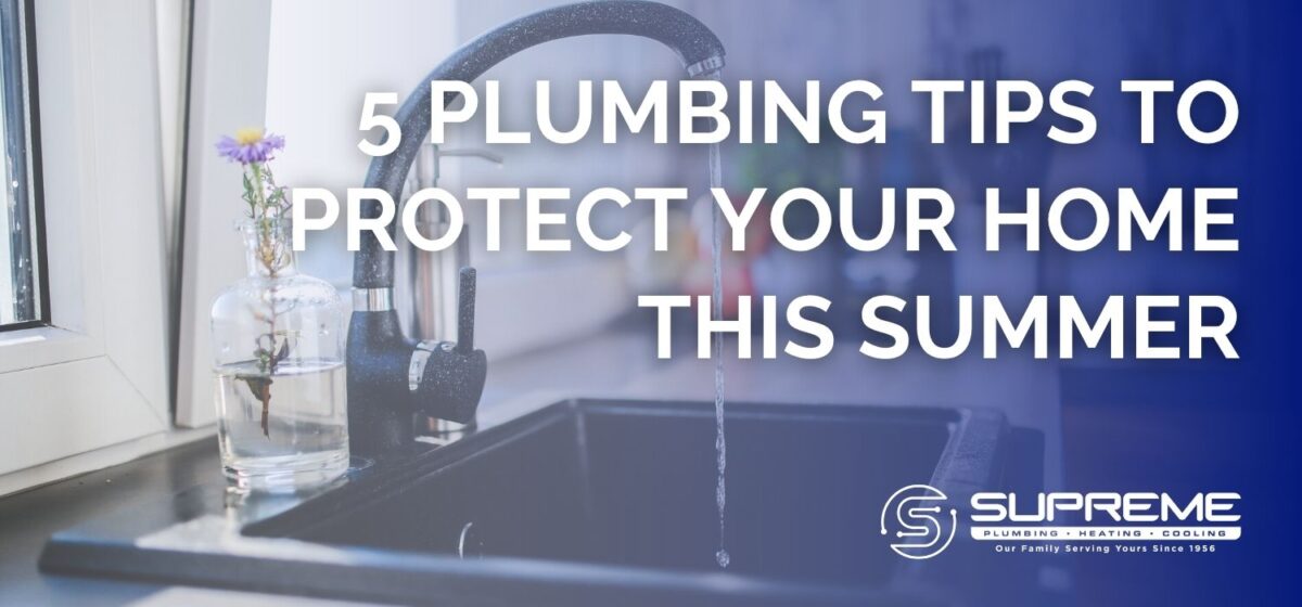 summer plumbing tips blog header
