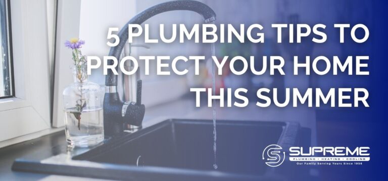 summer plumbing tips blog header