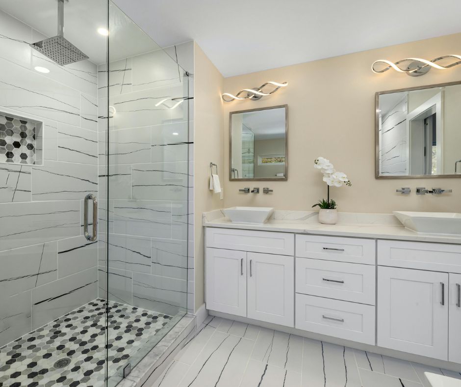 professional bathroom remodel