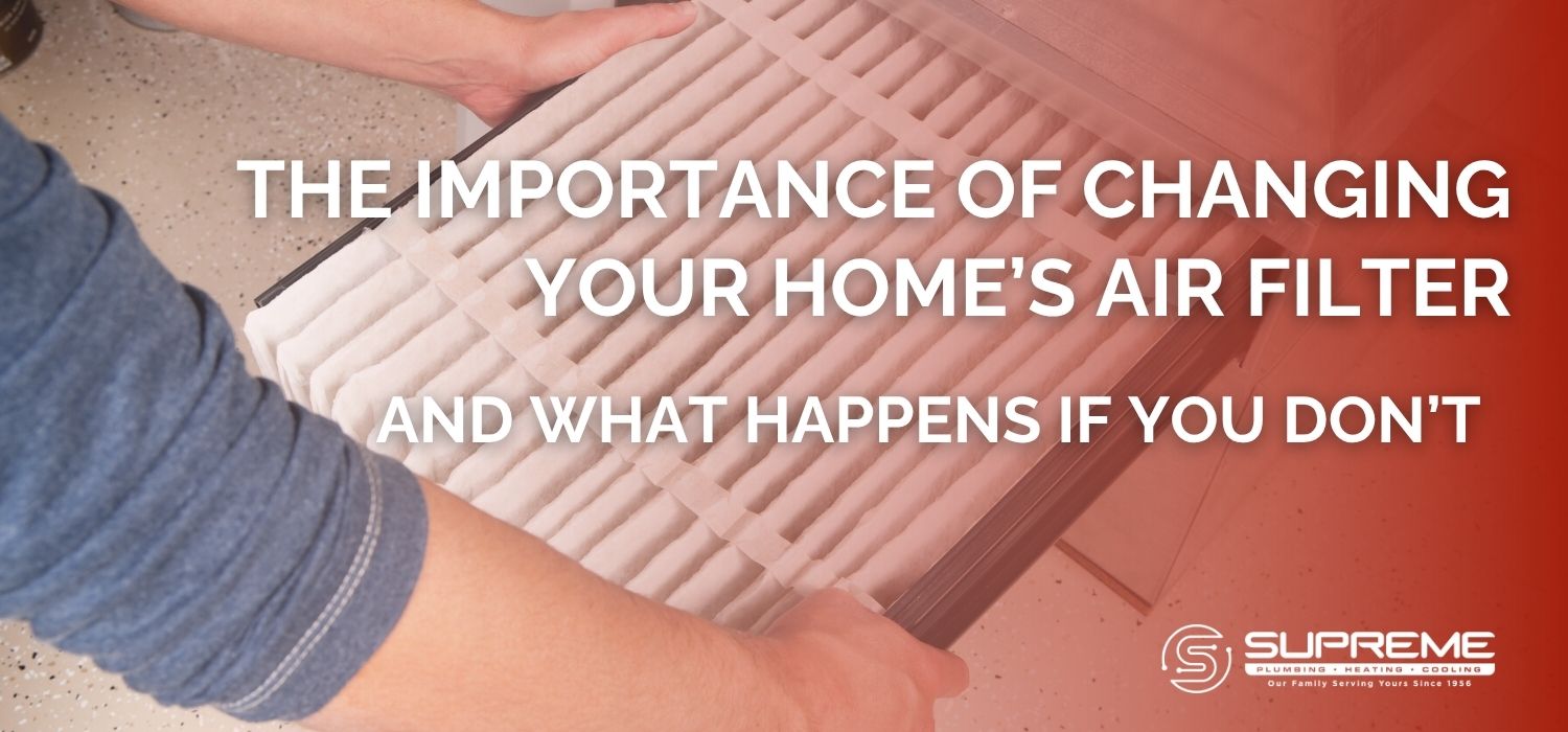 changing your home's air filter blog header